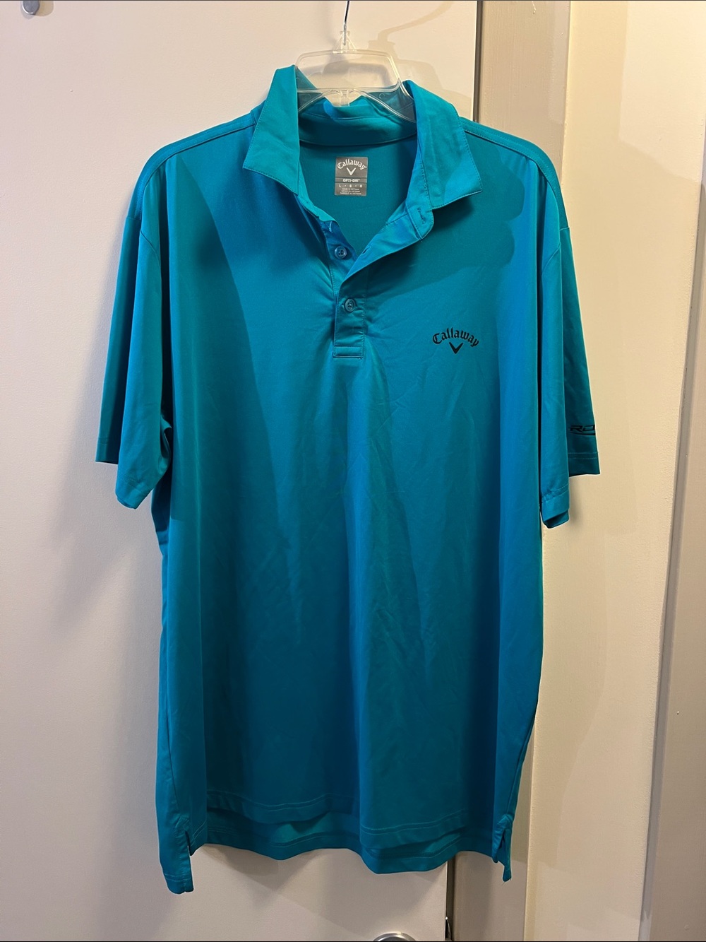 Callaway Men’s Teal Blue Performance Golf Polo